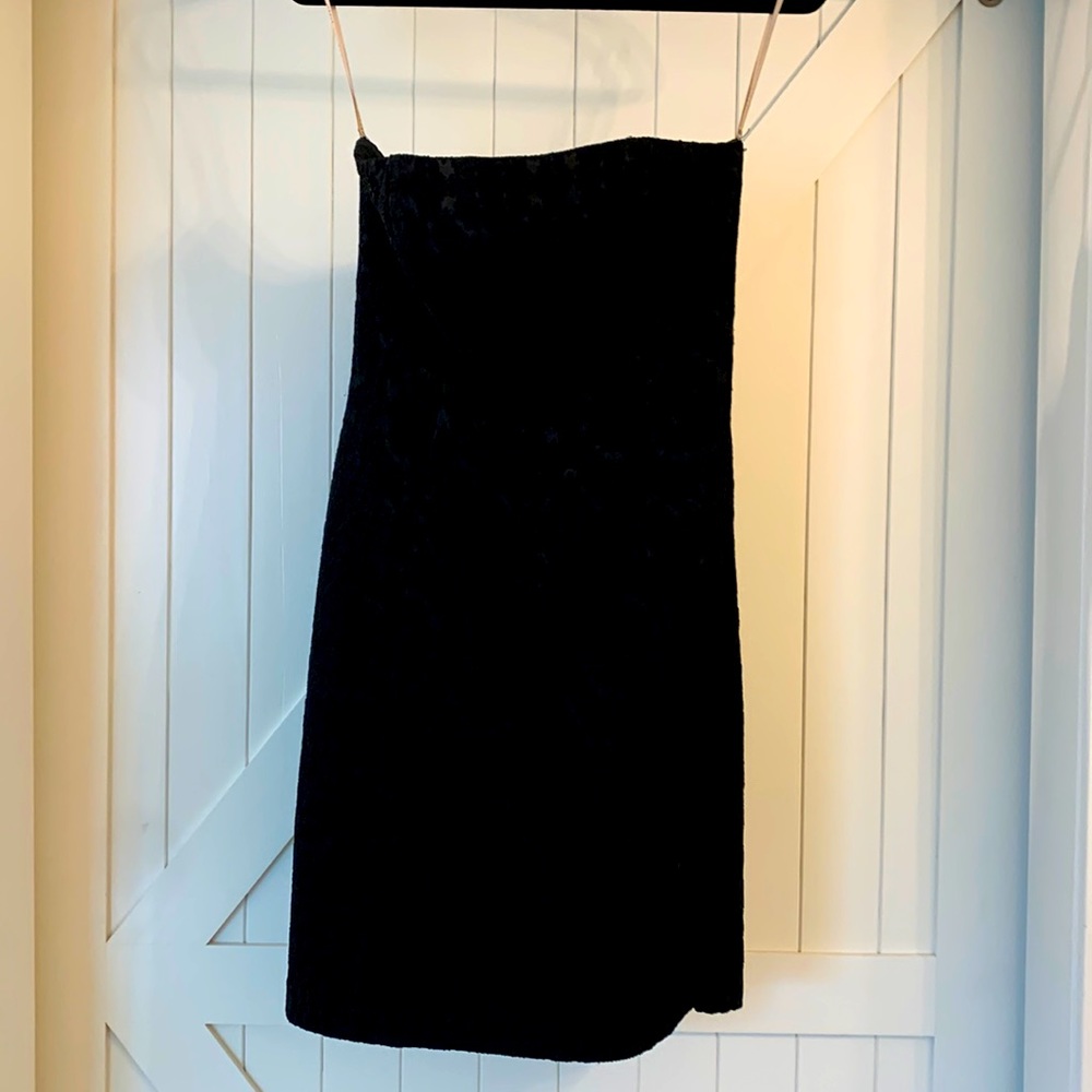 Robin Jordan strapless cocktail dress
